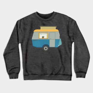 Vintage Touring Caravan Adventure Crewneck Sweatshirt